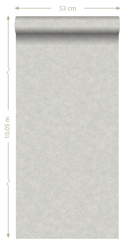 ESTAhome behang effen taupe - 53 cm x 10,05 m - 148307 - vtwonen shop