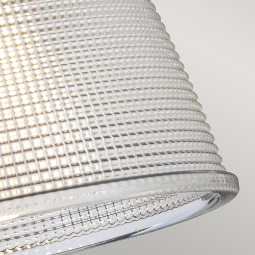 Elstead Dublin 1 lichte wandlamp, geverfd natuurlijk messing, IP44, G9