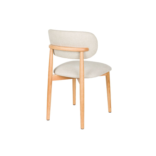 Housecraft Living Elle Eetkamerstoelen Beige - Set van 2