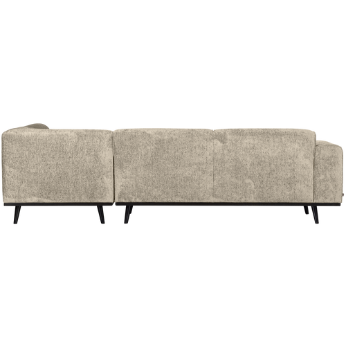 WOOOD hoekbank rechts Statement - Polyester-Wheatfield-77x274x210