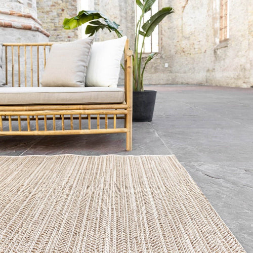 Interieur05 Buitenkleed Jute Outdoor beige/bruin - 160 x 230 cm - vtwonen shop