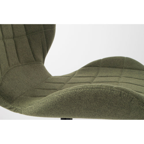 Zuiver OMG Eetkamerstoelen Groen - Set van 2