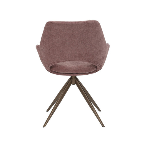 Starfurn Eetkamerstoel Daisy - Paars Stof - Set van 2