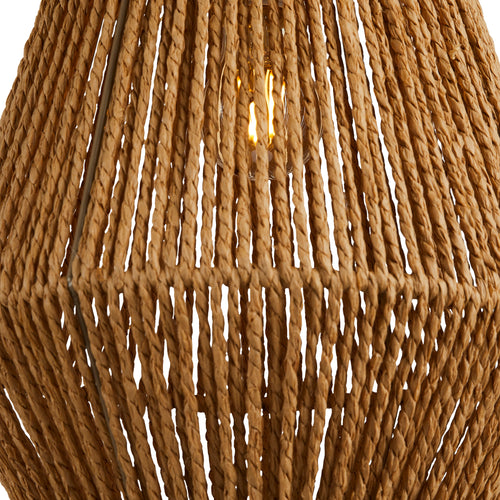 Lighto | Hanglamp Rotan Naturel Ø30 cm | Flora - vtwonen shop