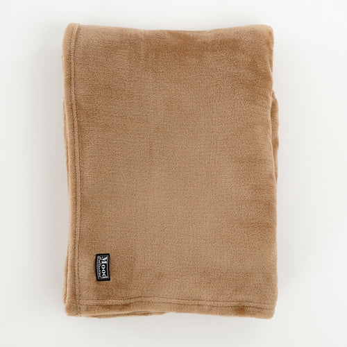 In The Mood Collection Famke Fleece Plaid - L180 x B130 cm - Lichtbruin - vtwonen shop