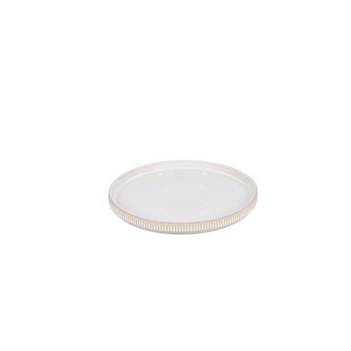 Salt & Pepper - Plat bord 20,5xH2cm beige Silva - Set van 4
