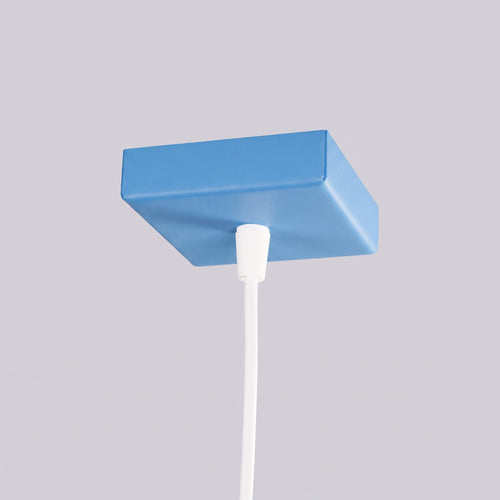 Sollux Lighting Hanglamp RAYO 1 azuurblauw - 8x8x118cm