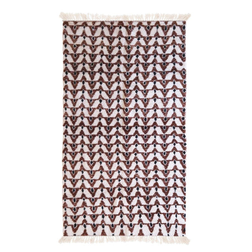 AFK Living vloerkleed Berber - handgemaakt - Wol - 80 x 240 cm