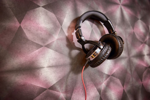 Livingwalls behang 3D-motief lila paars, zwart, roze en grijs - 53 cm x 10.05 m - AS-386921 - vtwonen shop