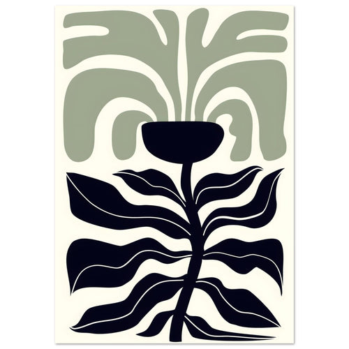 Artfulprints  Matisse – Poetic bloom II   poster A4 21x29.7 cm