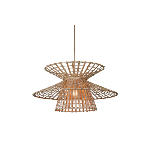 GOOD&MOJO hanglamp MACHUPICCHU - bruin - Ø57cm - vtwonen shop