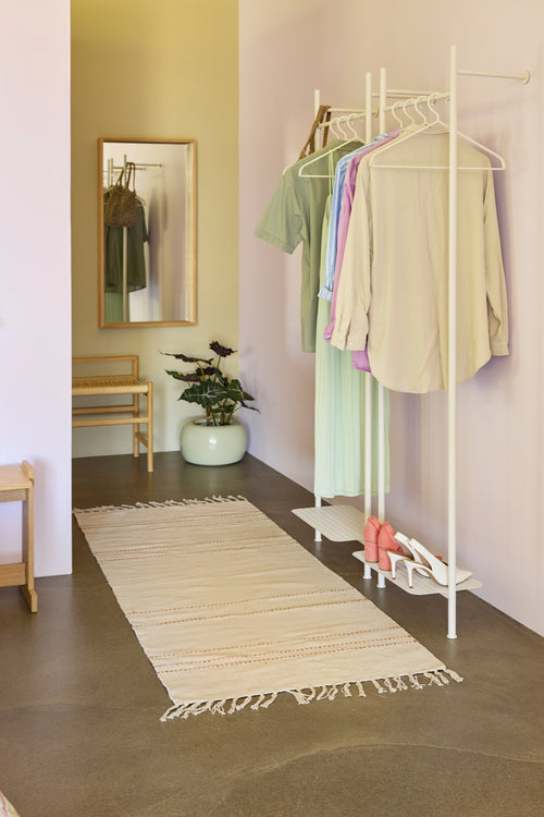 Hübsch hanger Apply - ijzer - 42x3xh23cm