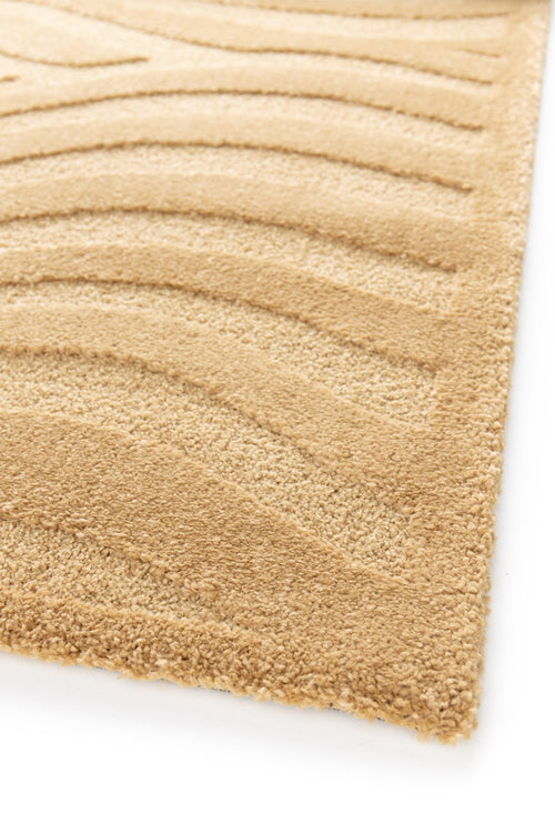 AFK Living vloerkleed Wave - reliëfeffect - kastanje - 160 x 230 cm - vtwonen shop