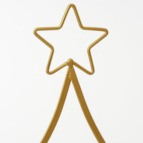 Mica Decorations Decoratie boom goud - l40xb12xh78,5cm