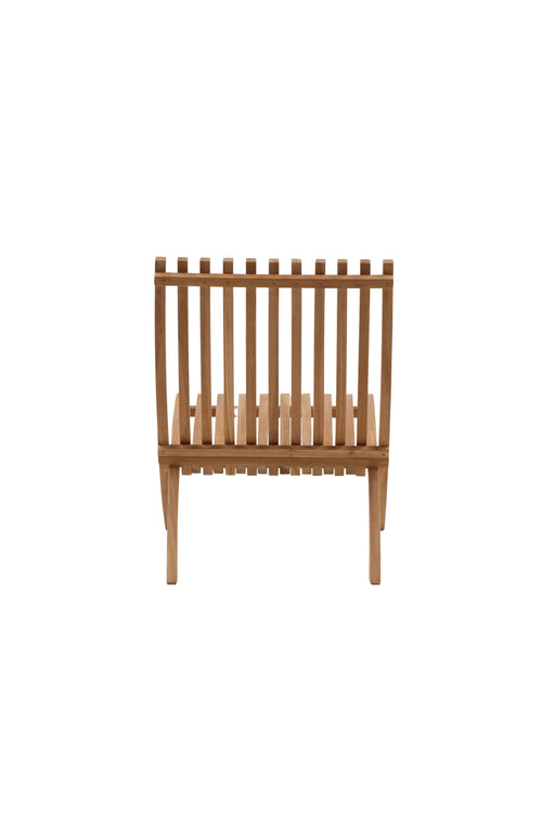 Rebellenclub Loungestoel Eden - Set van 2 - Naturel Hout