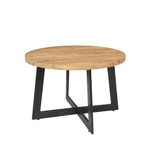 Starfurn Salontafel Atlanta - Rond Naturel Hout - Set van 2