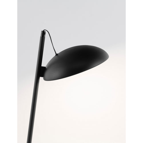 Nova Luce FLUTE Bureaulamp Sandy Black Dimbaar LED 18W 1105lm 3000K