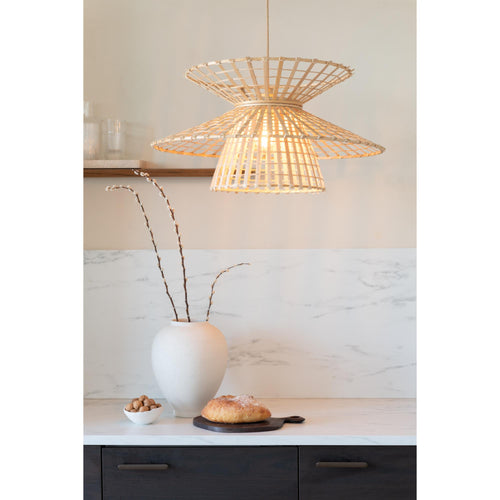 GOOD&MOJO hanglamp MACHUPICCHU - bruin - Ø57cm - vtwonen shop