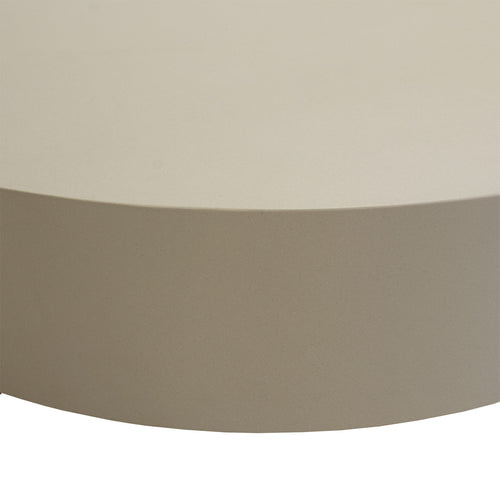 DÉJA Living Salontafel Bergby Rond - Beige - 120x120x30cm - vtwonen shop
