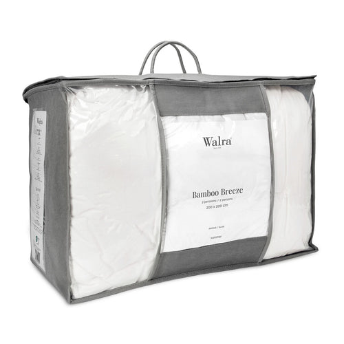 Walra - Dekbed Bamboo Breeze - 200x200 cm - Wit
