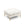 Cosmopolitan Design Poef Bali structurele stof, baksteen - 60x60x41cm
