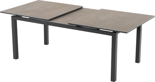 Lesli Living tuintafel Lagos - grijs - 180/240x100cm
