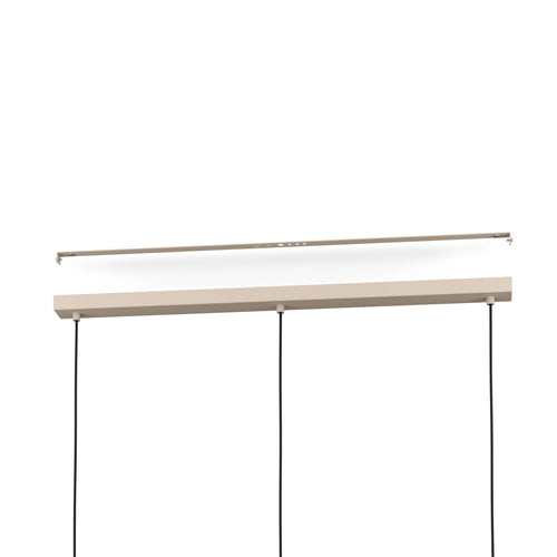 EGLO hanglamp Valdiola - e27 - 93 cm - beige/goud - staal