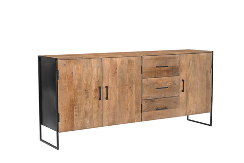 Livingfurn dressoir Elin - 180cm - bruin - vtwonen shop