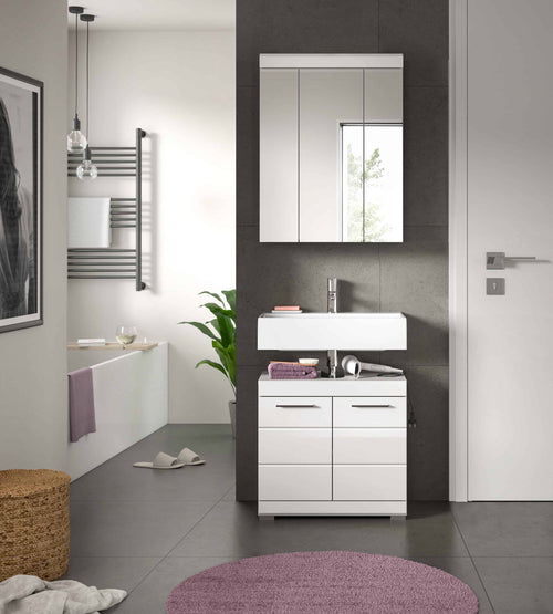 Furnilux Badkamercombinatie 2-Delig - 60cm x 191cm x 34cm