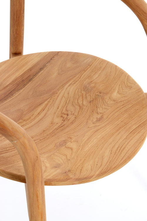 Light & Living eetkamerstoel PALCA - 59x53x74cm - bruin - vtwonen shop