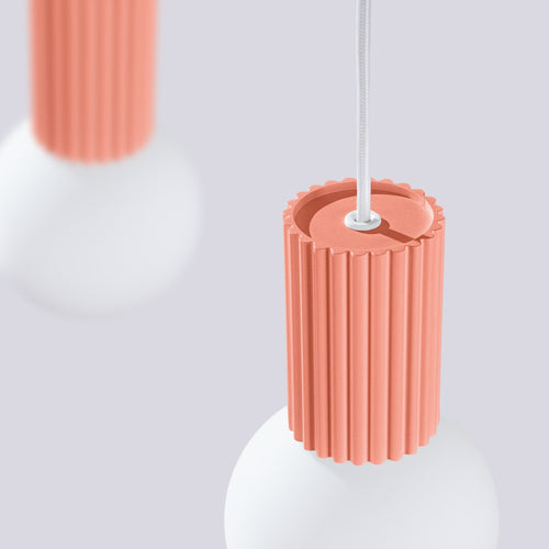 Sollux Lighting Hanglamp HALO 2L perzik - 33,5x6x120cm