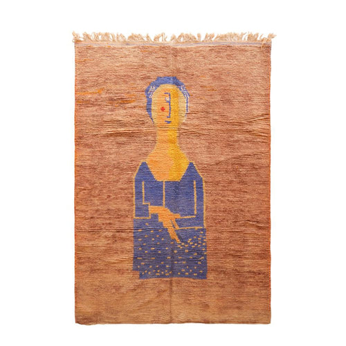 AFK Living vloerkleed Berber - handgemaakt - Wol - 140 x 200 cm