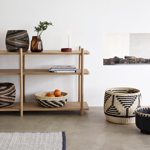 Hübsch vazen Desert - glas - ø14xh18, ø17xh22cm - vtwonen shop