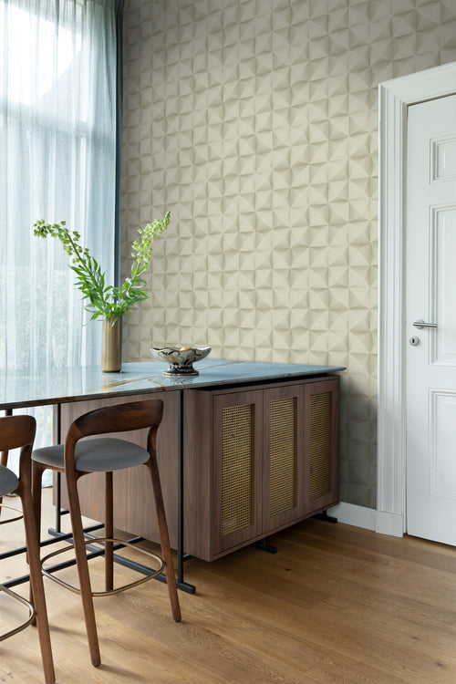 Origin Wallcoverings behang 3D-motief lichtbeige - 50 x 900 cm - 347959 - vtwonen shop