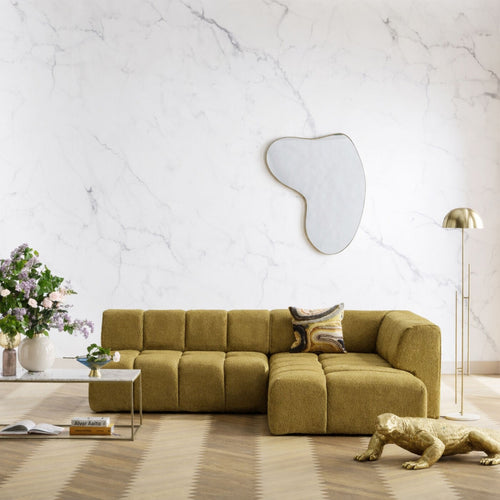 Kare Design Hoekbank Belami khaki rechts