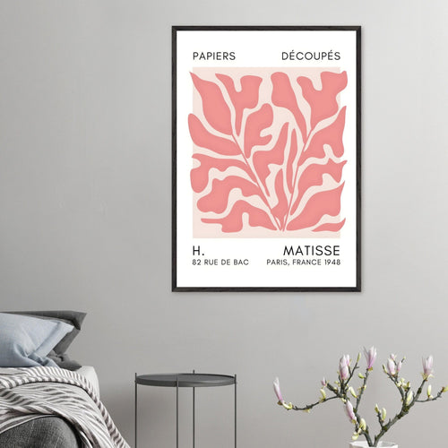 Artfulprints Poster Matisse – Seabed shapes taupe   - 50x70 cm - Taupe