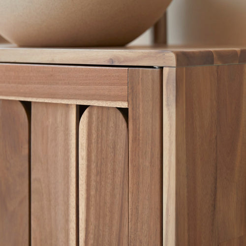 Tikamoon Badkamermeubel van massief acaciahout 120 cm - Naturel - vtwonen shop