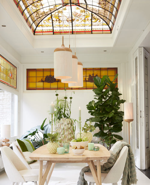 Light & Living eettafel QUENZA - 200x100x76cm - bruin