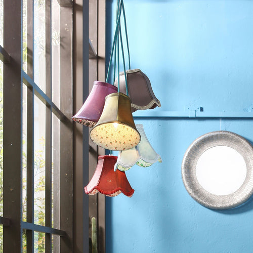 Kare Design Hanglamp Saloon Flowers 5