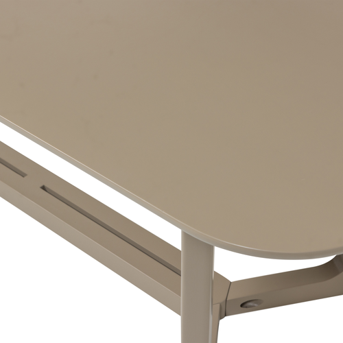 WOOOD eettafel Ferion - Mango Hout - Mud - 76x240x90