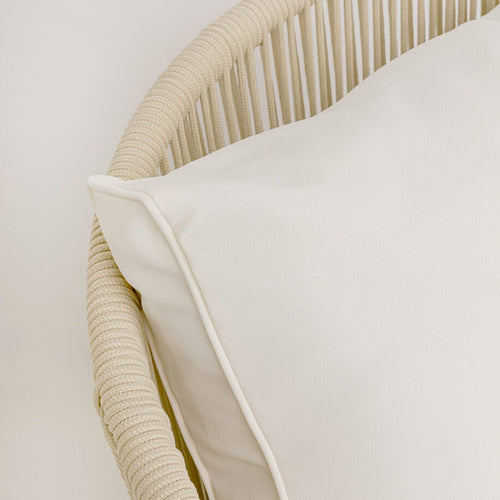 Kare Design Tuinfauteuil Elba creme