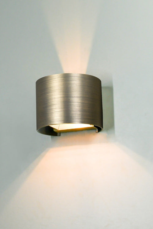 Artdelight wandlamp Gyro - 1 lichts - 11.2  x 9.7   cm - brons - vtwonen shop