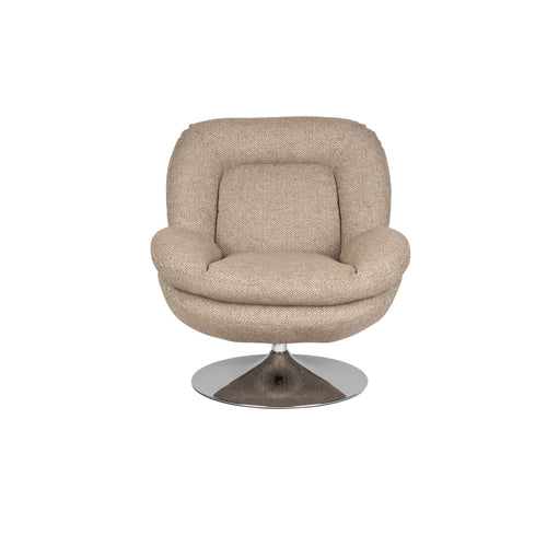 Housecraft Living Romy Fauteuil Draaibaar Bruin