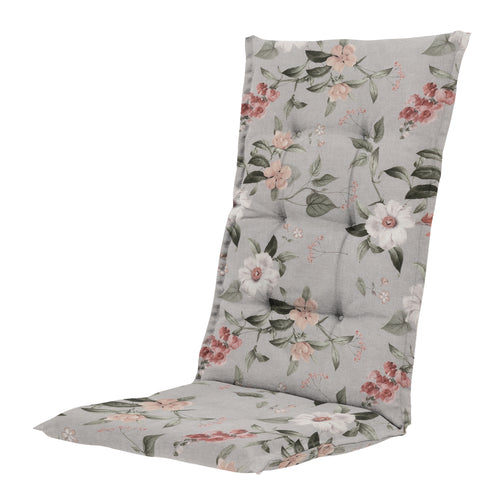 Madison tuinstoelkussen hoge rug Julliete - multikleur - 123x50x5cm - set van 4