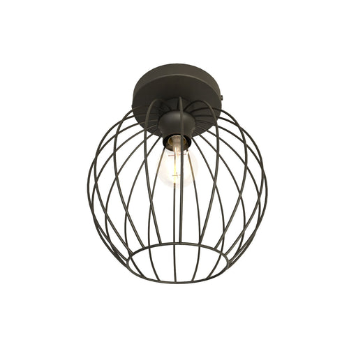 Emibig plafondlamp Nest - 1 lichts - 24  x 28   cm - zwart - vtwonen shop