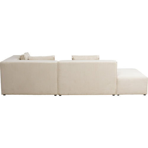 Kare Design Hoekbank Infinity Cord creme rechts - vtwonen shop