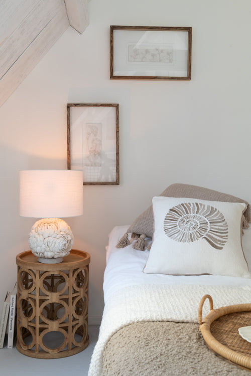 J-Line bijzettafel Gekerfd - hout - naturel - vtwonen shop