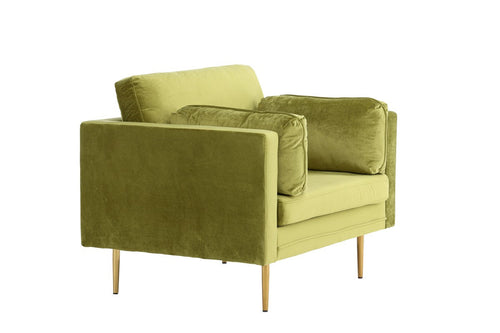 BRAM Fauteuil Renzo - Groen Velours - vtwonen shop