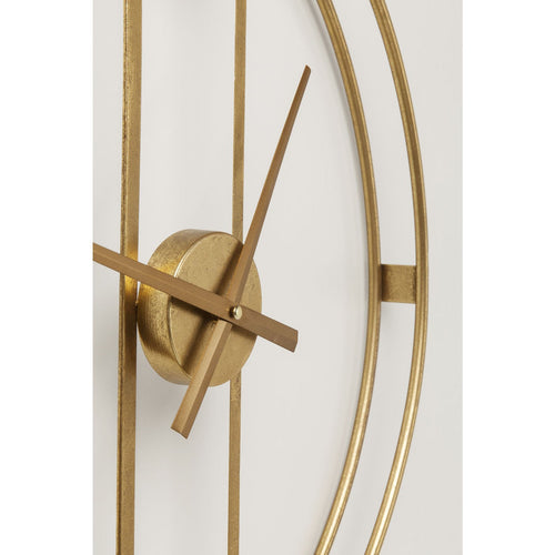 Kare Design Wandklok Clip Ø60cm goud