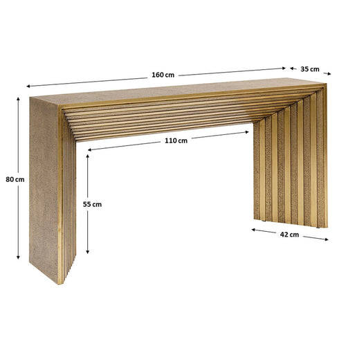 Kare Design Console Malaga 160x35cm - vtwonen shop